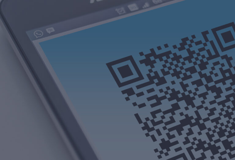 QR-Code auf Handy